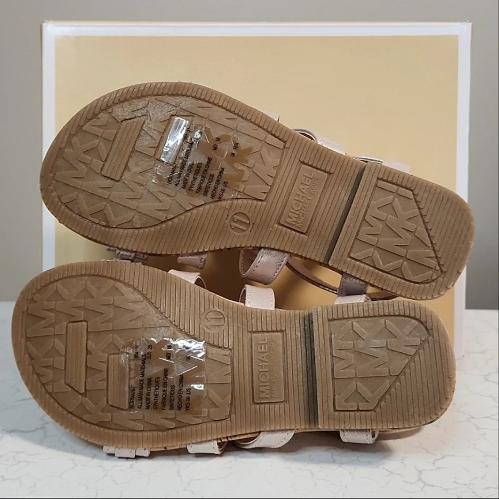 MICHAEL Michael Kors Girls' Youth Normani Pink Sandals, Size 11 ~ BNIB - Picture 4 of 7